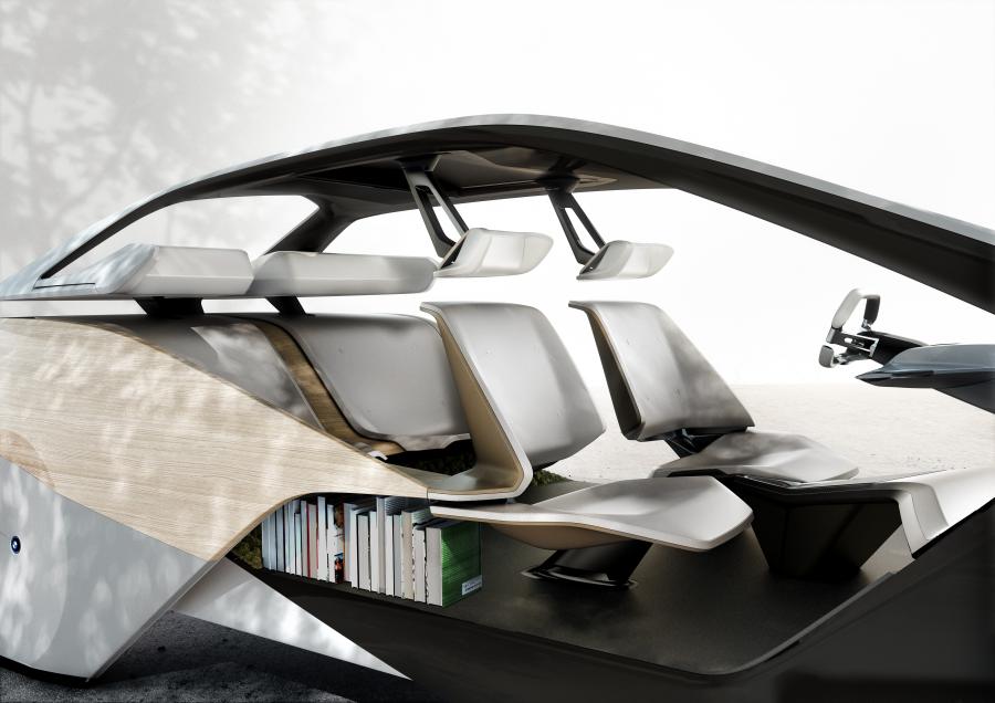 Интерьер BMW i Inside Future Concept 2017 года  (фото 6 из 9)